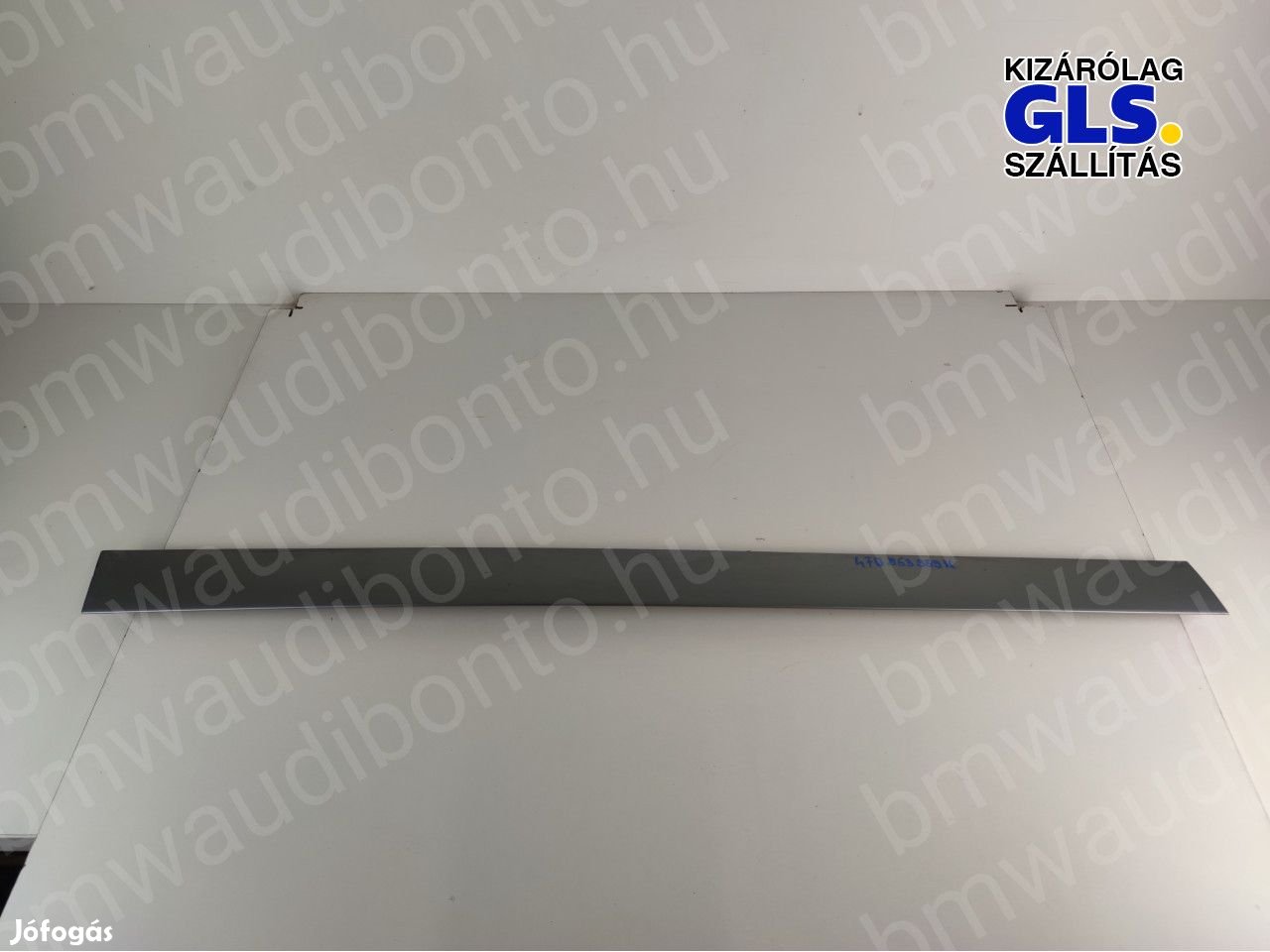 AUDI A6 C6 (4F2) Bal első ajtó külső díszléc (4F0853959K)