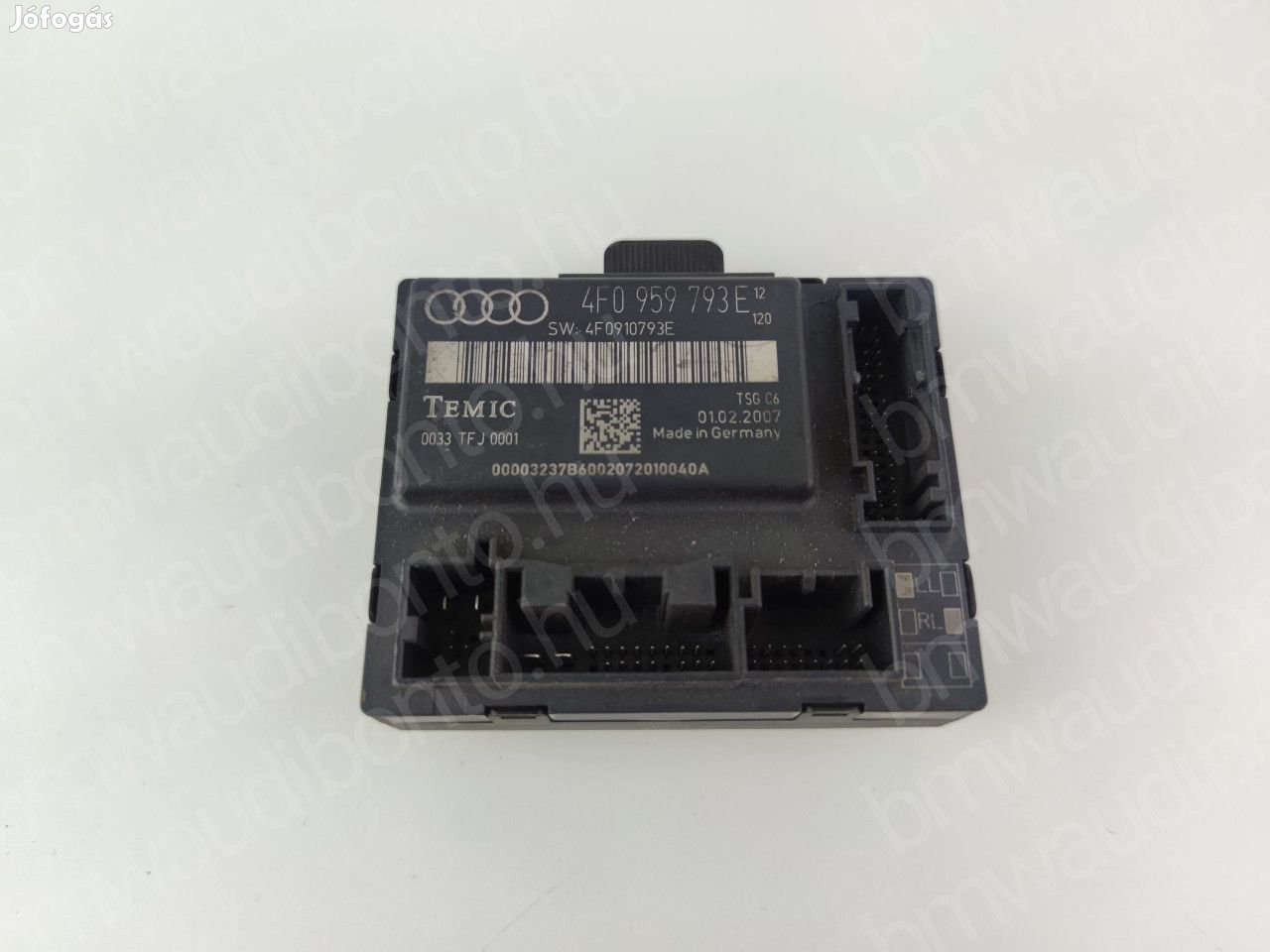 AUDI A6 C6 (4F2) Bal első ajtó vezérlőegység/modul (4F0959793E)