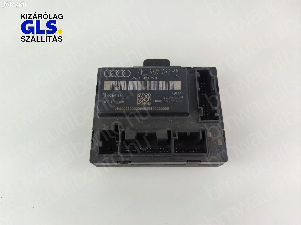 AUDI A6 C6 (4F2) Bal első ajtó vezérlőegység/modul (4F0959793P)