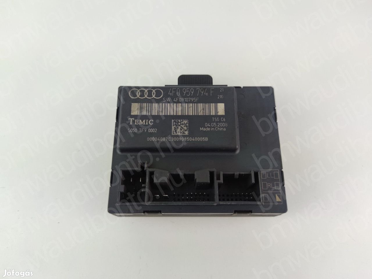 AUDI A6 C6 (4F2) Bal első ajtó vezérlőegység/modul (4F0959794S)