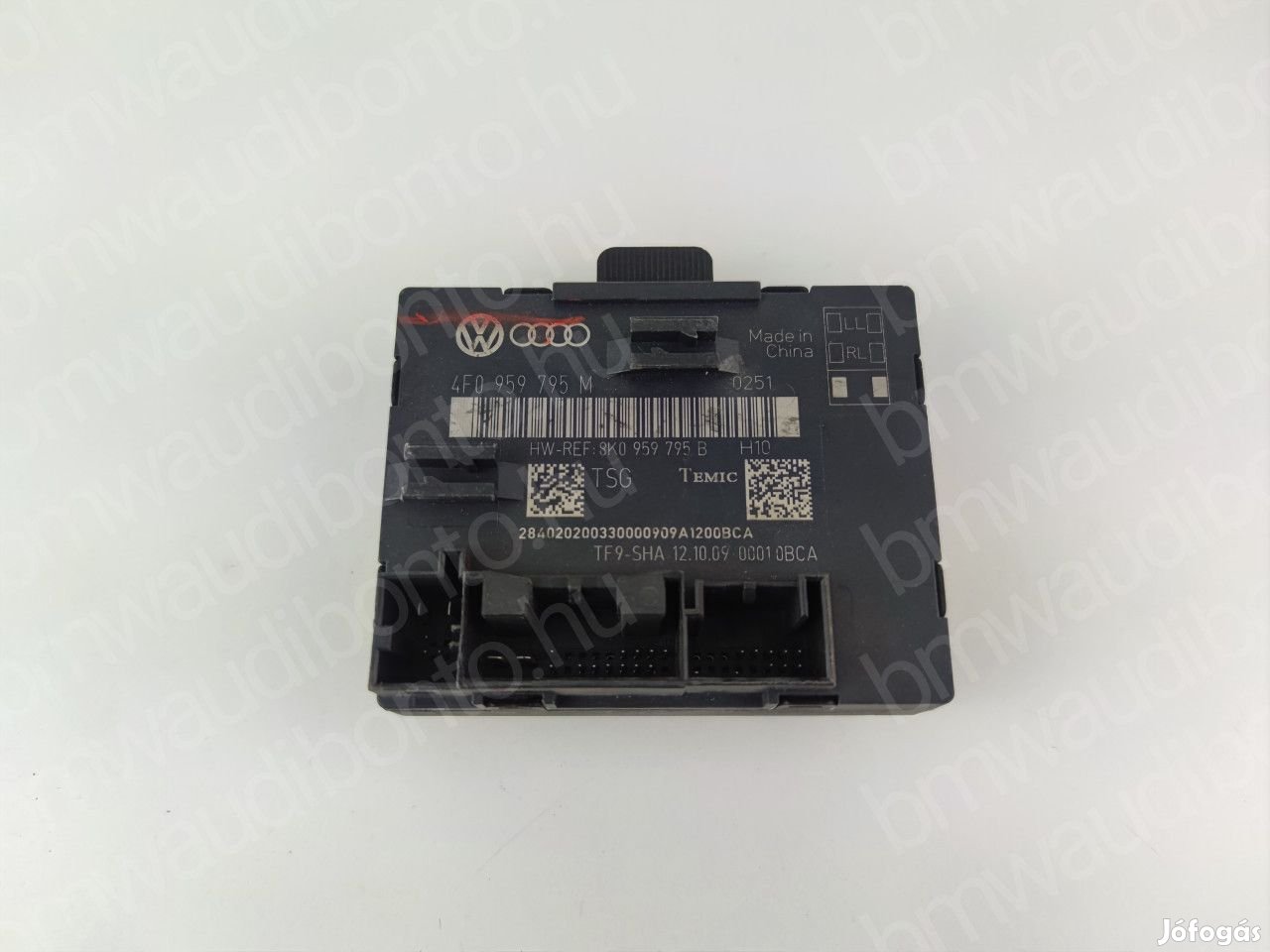 AUDI A6 C6 (4F2) Bal hátsó ajtó vezérlőegység/modul (4F0959795M)
