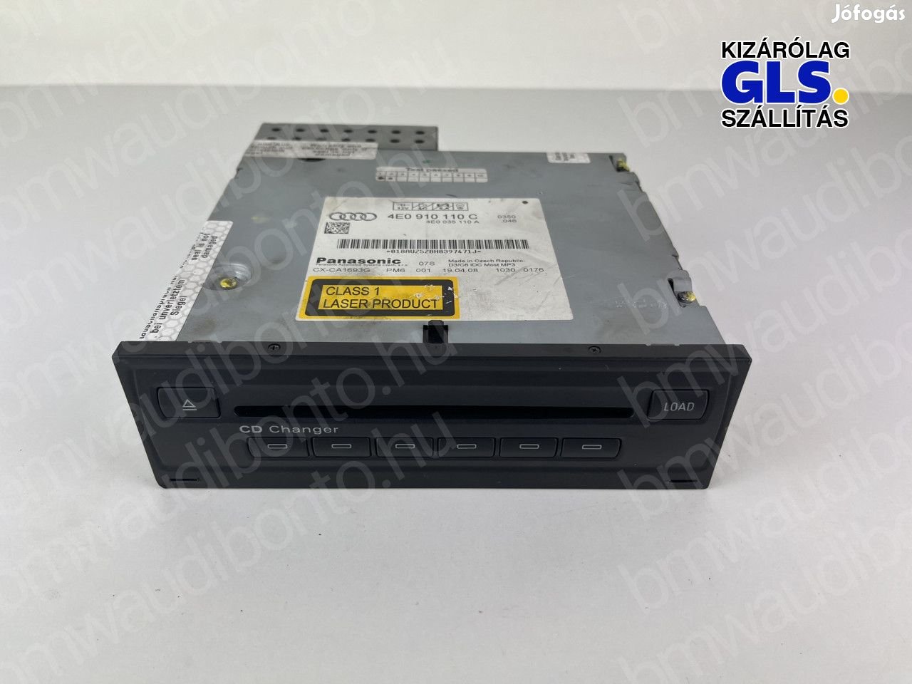 AUDI A6 C6 (4F2) CD/DVD tár (4E0910110B)