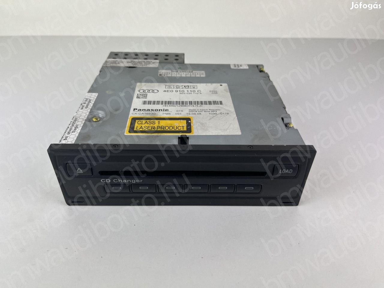 AUDI A6 C6 (4F2) CD/DVD tár (4E0910110B)