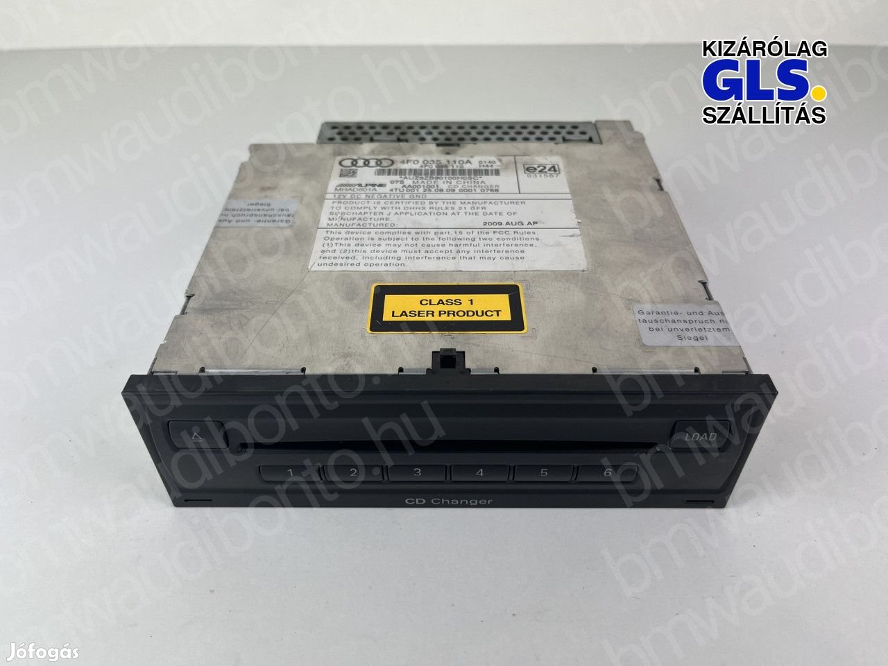 AUDI A6 C6 (4F2) CD/DVD tár (4F0035110A)