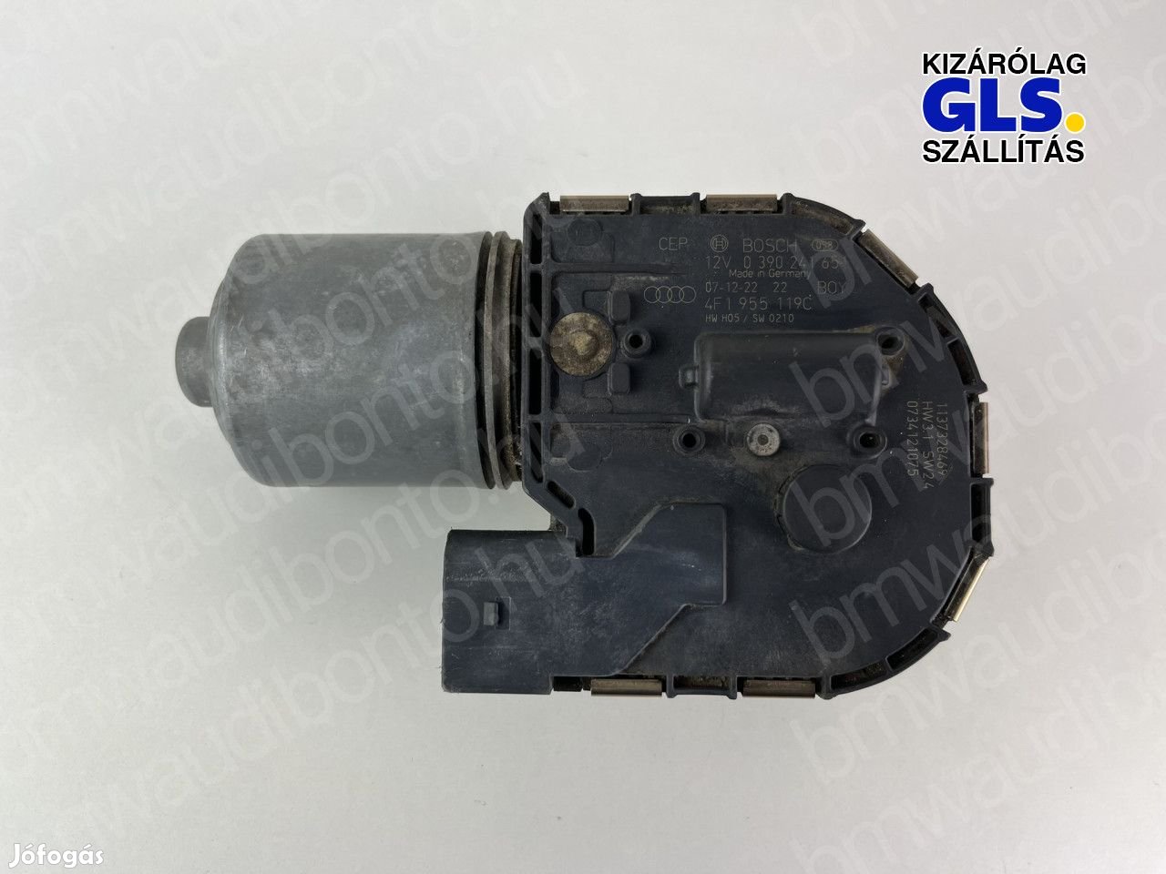 AUDI A6 C6 (4F2) Első ablaktörlő motor (pozíciófüggetlen) (4F1955119C)