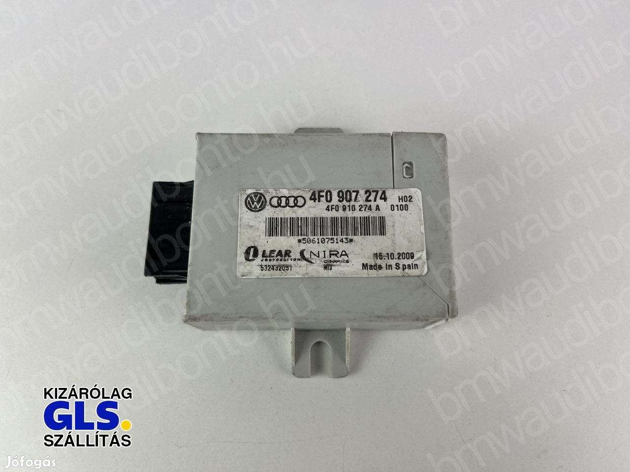 AUDI A6 C6 (4F2) Gumiabroncsnyomás szabályozó (TPMS) egység
