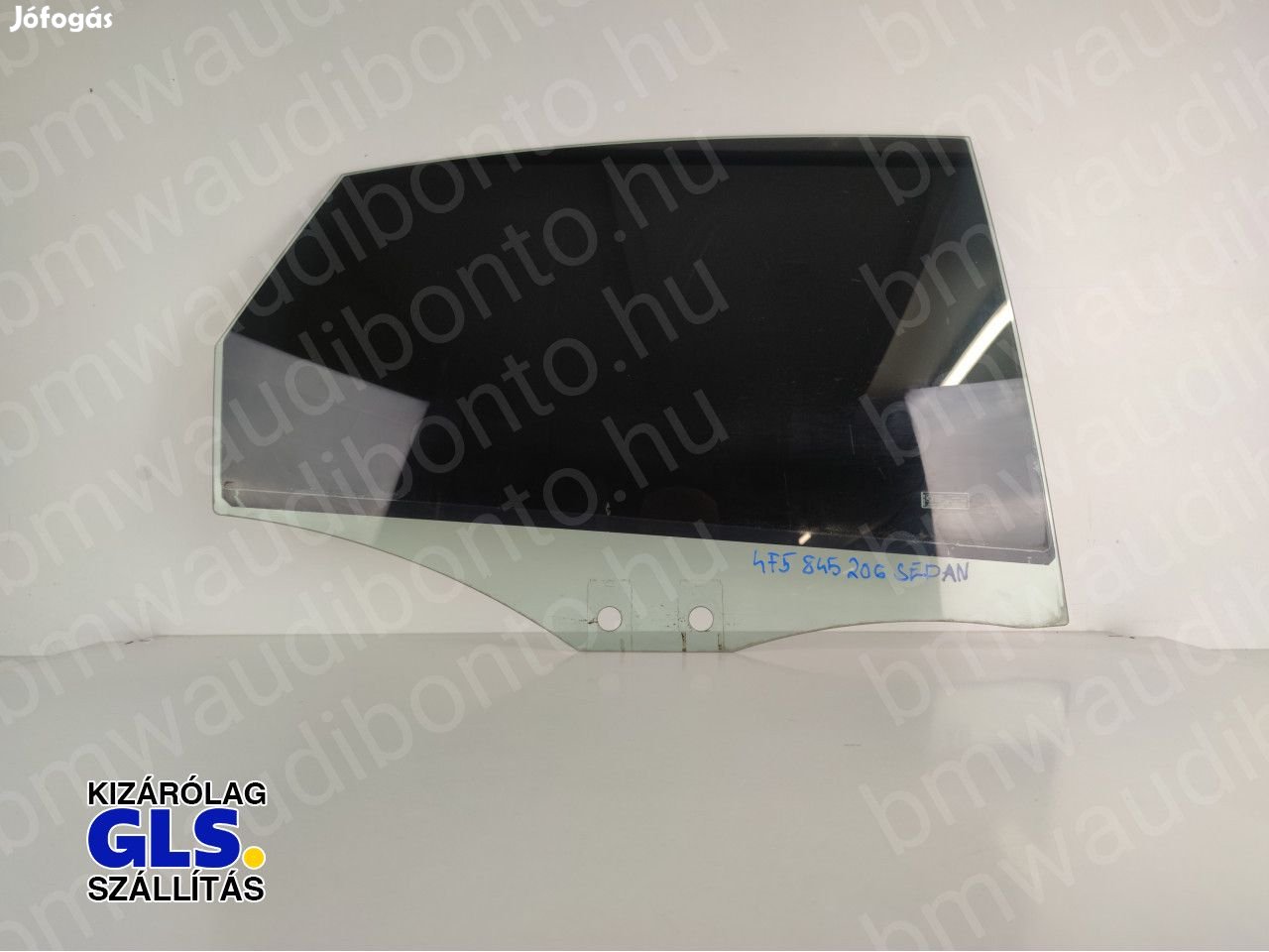 AUDI A6 C6 (4F2) Jobb hátsó ajtó ablaküveg (4F5845206)
