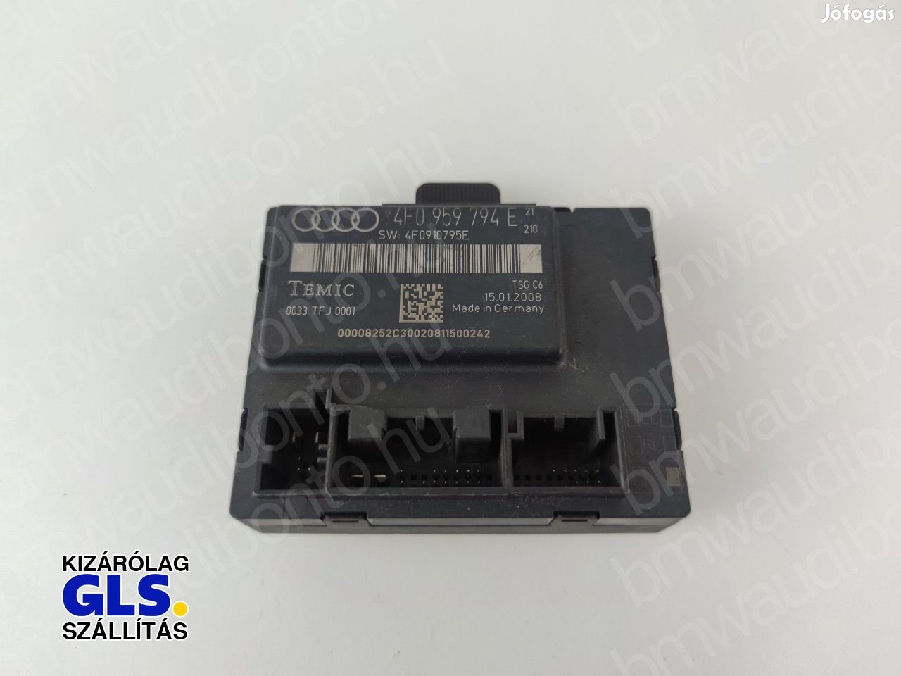 AUDI A6 C6 (4F2) Jobb hátsó ajtó vezérlőegység/modul (4F0959794E)