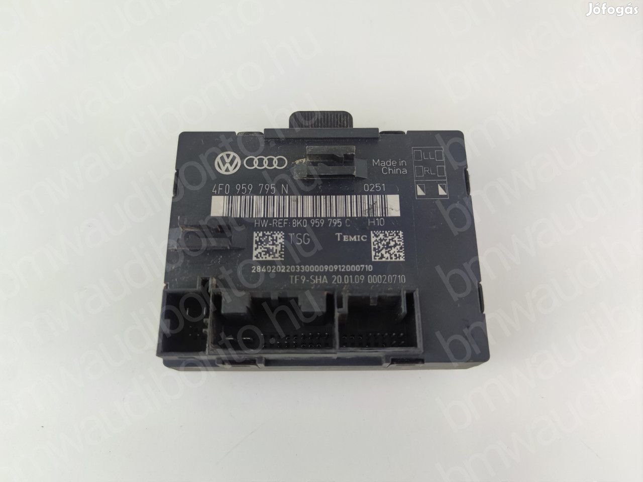AUDI A6 C6 (4F2) Jobb hátsó ajtó vezérlőegység/modul (4F0959795N)