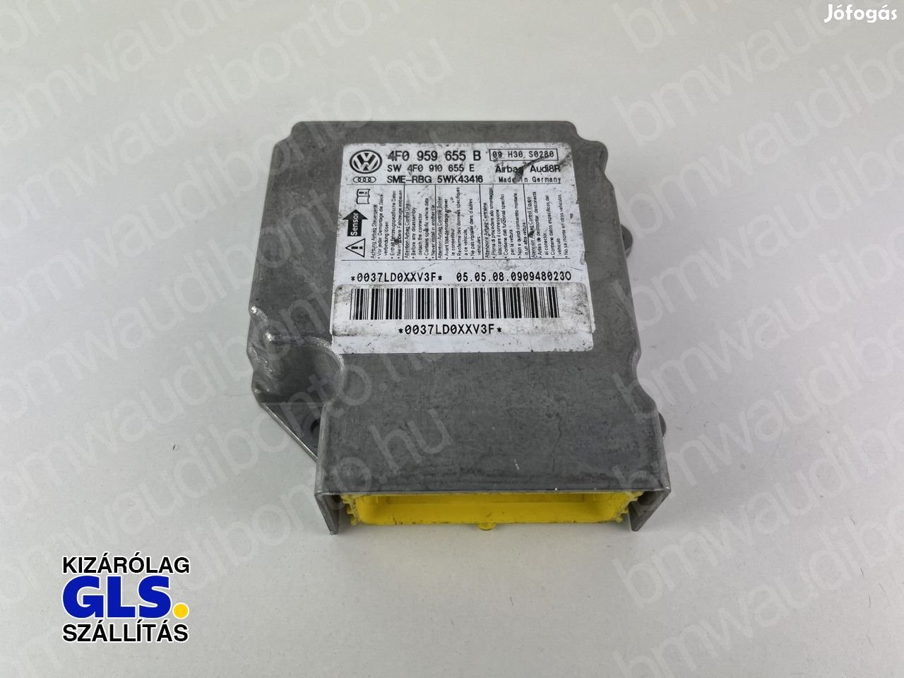 AUDI A6 C6 (4F2) Légzsákvezérlő egység/modul (4F0959655B)