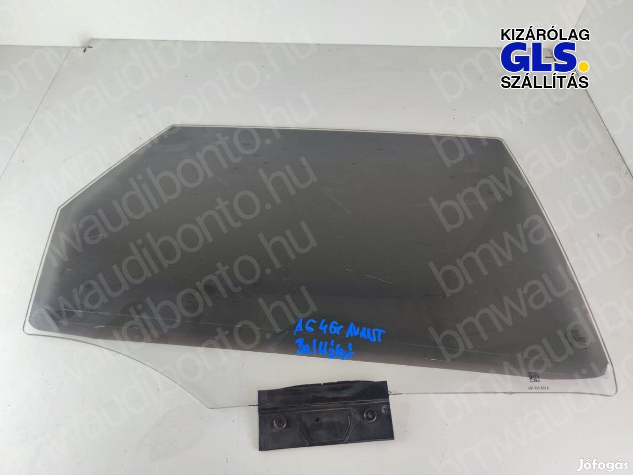 AUDI A6 C7 Avant (4G5, 4GD) Jobb hátsó ajtó ablaküveg (4G9845026A)