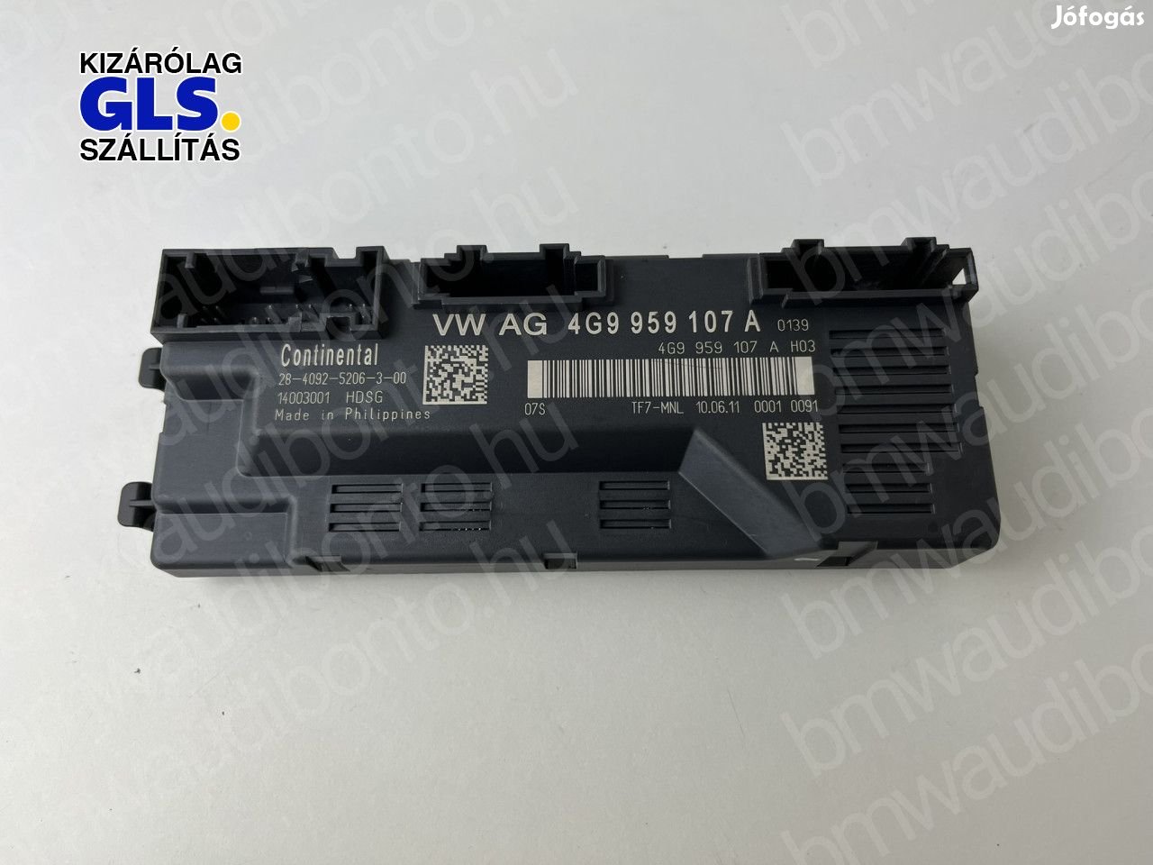 AUDI A6 C7 (4G2, 4GC) Csomagtérajtó vezérlőegység/modul (4G9959107A)