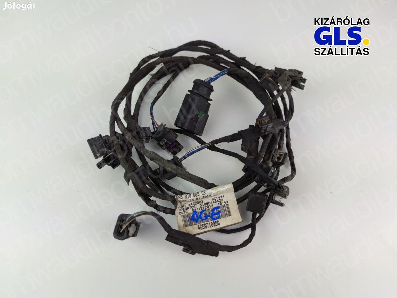 AUDI A6 C7 (4G2, 4GC) Első parkolószenzor (PDC) kábelköteg