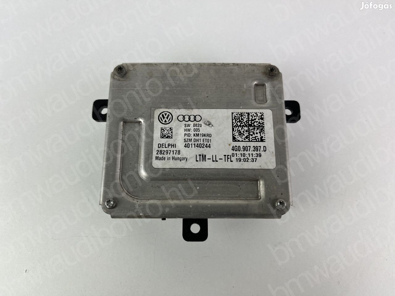 AUDI A6 C7 (4G2, 4GC) Fényszóró Elektronika (4G0907397D)