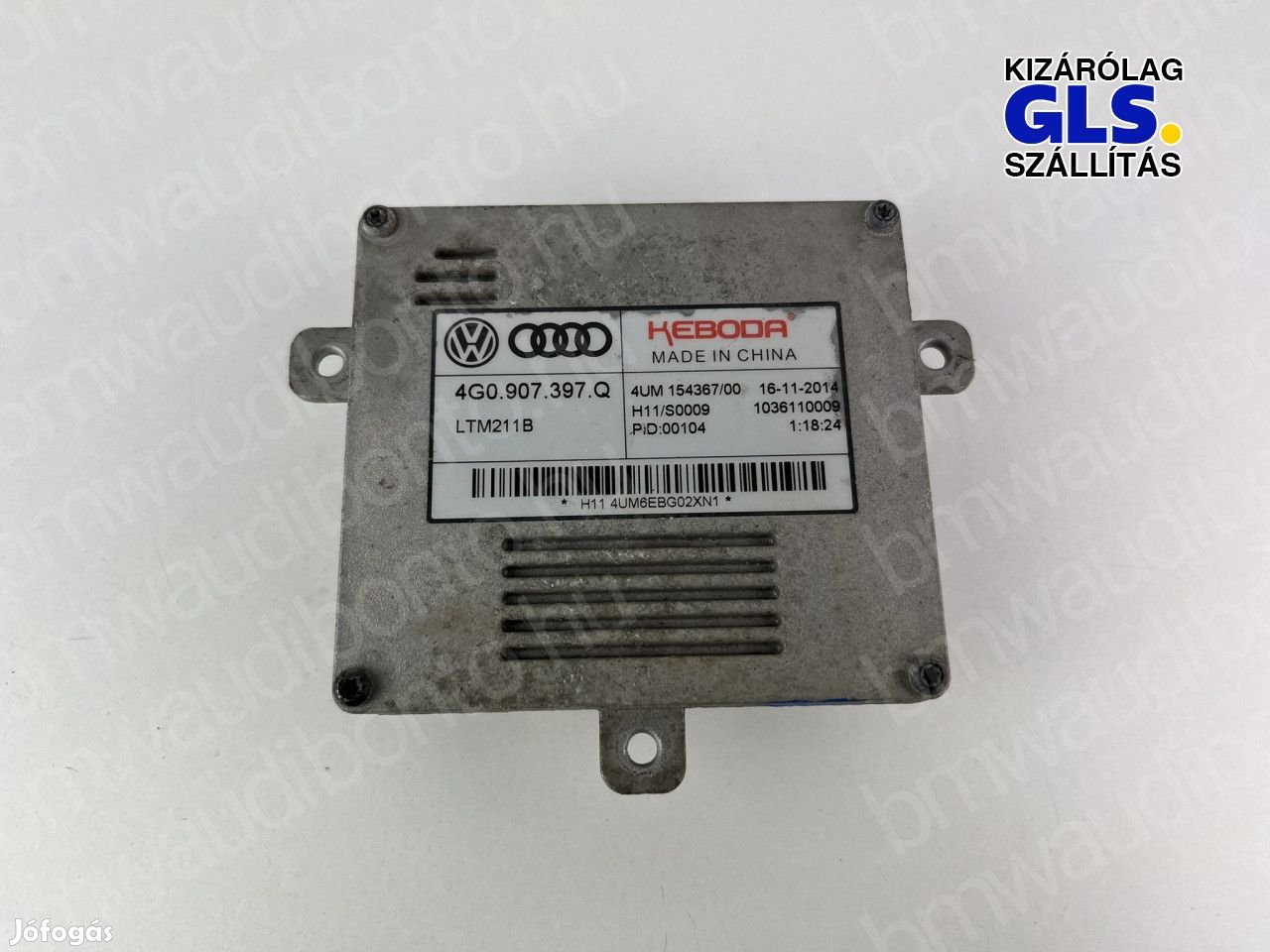 AUDI A6 C7 (4G2, 4GC) Fényszóró Elektronika (4G0907397Q)