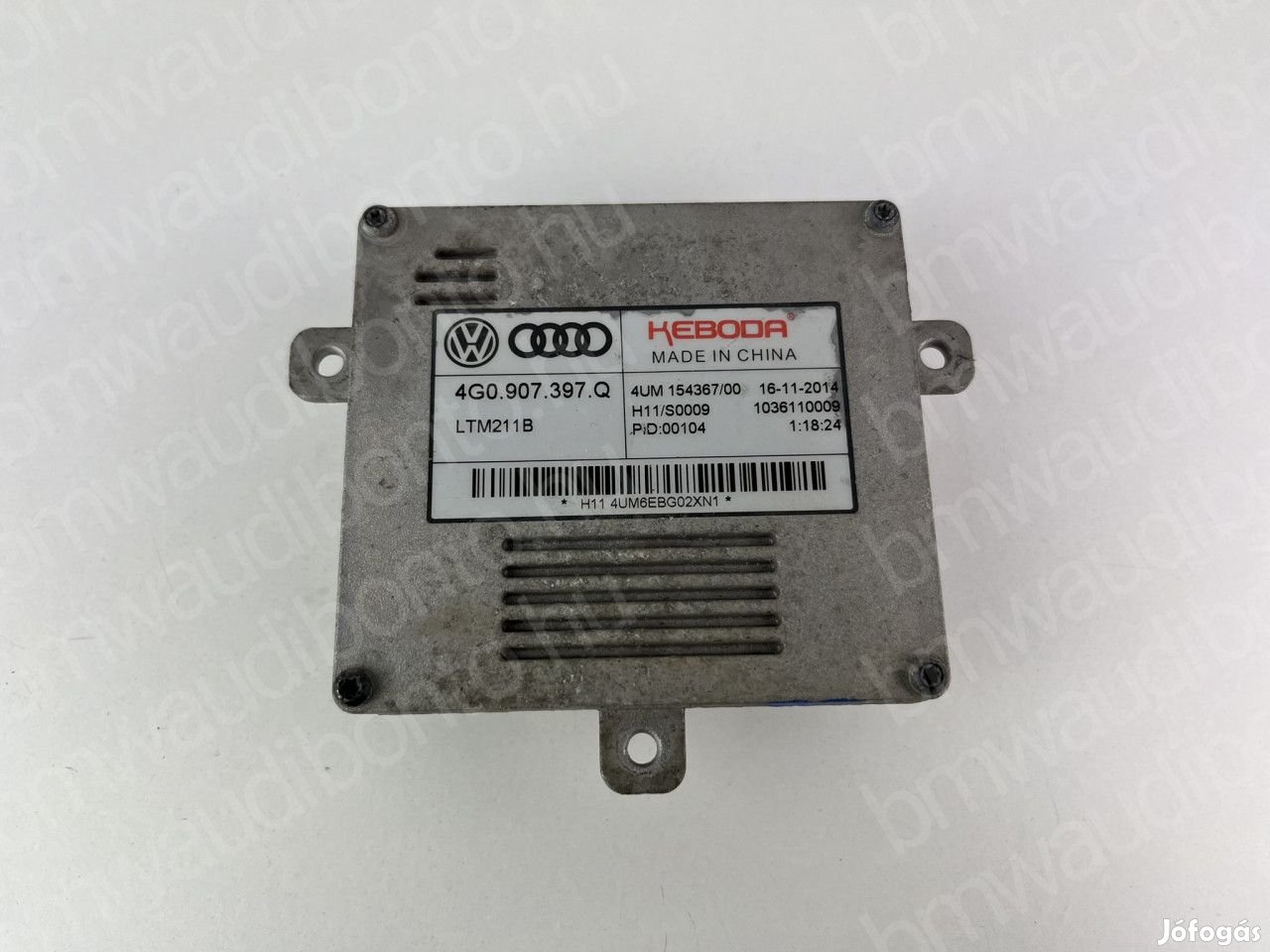 AUDI A6 C7 (4G2, 4GC) Fényszóró Elektronika (4G0907397Q)