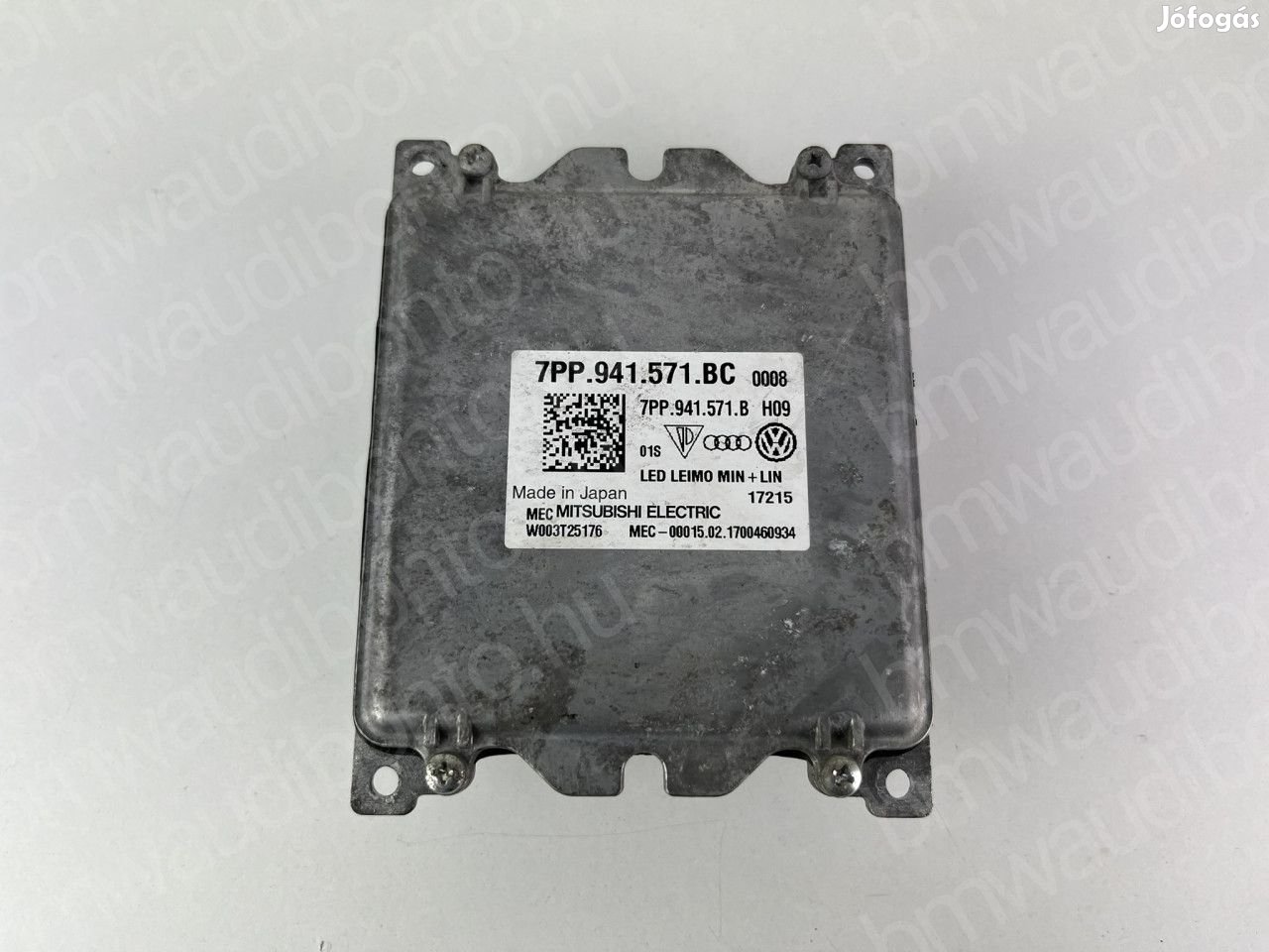 AUDI A6 C7 (4G2, 4GC) Fényszóró Elektronika (7PP941571BC)