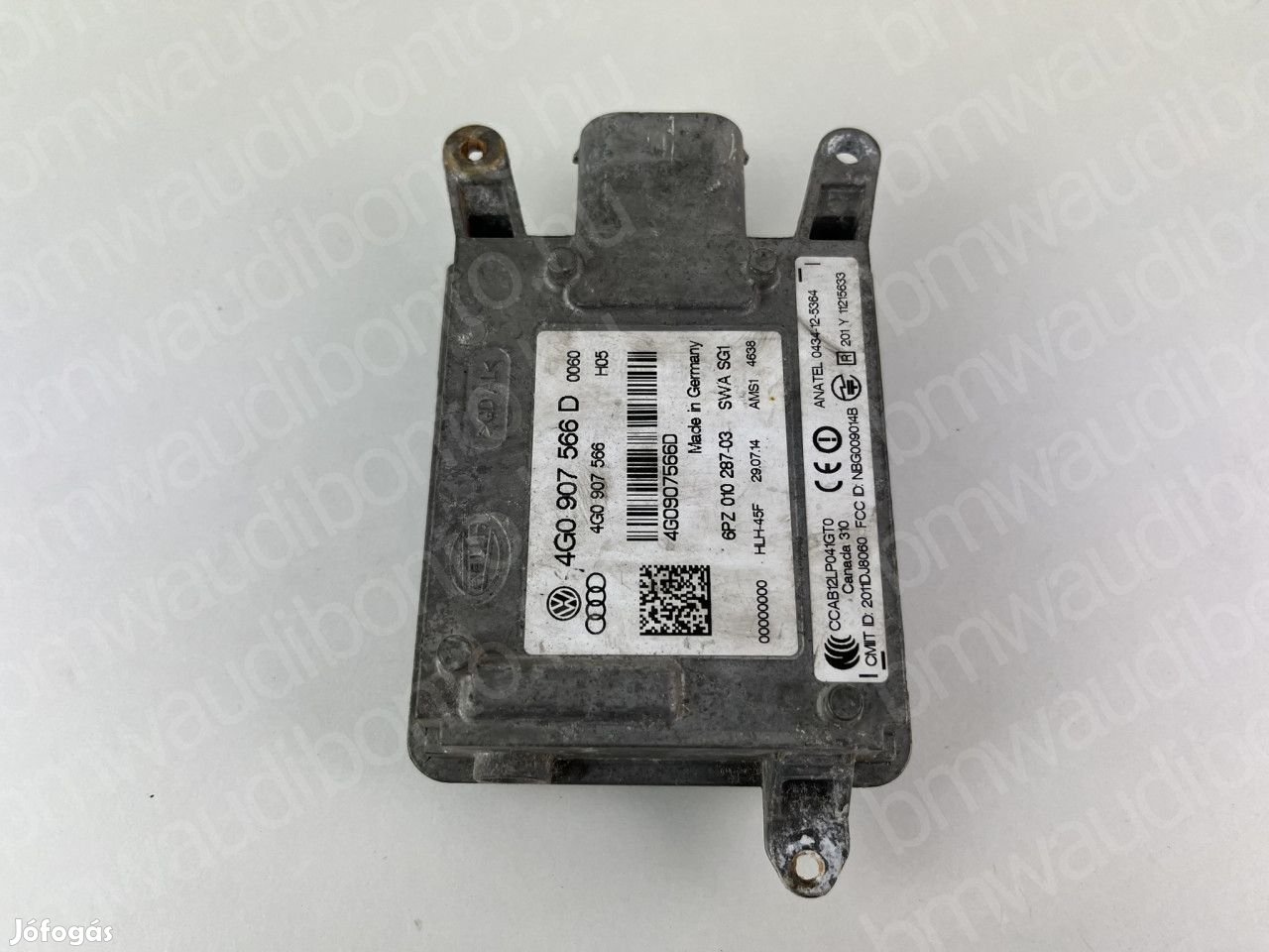 AUDI A6 C7 (4G2, 4GC) Holttér érzékelő (4G0907566D)