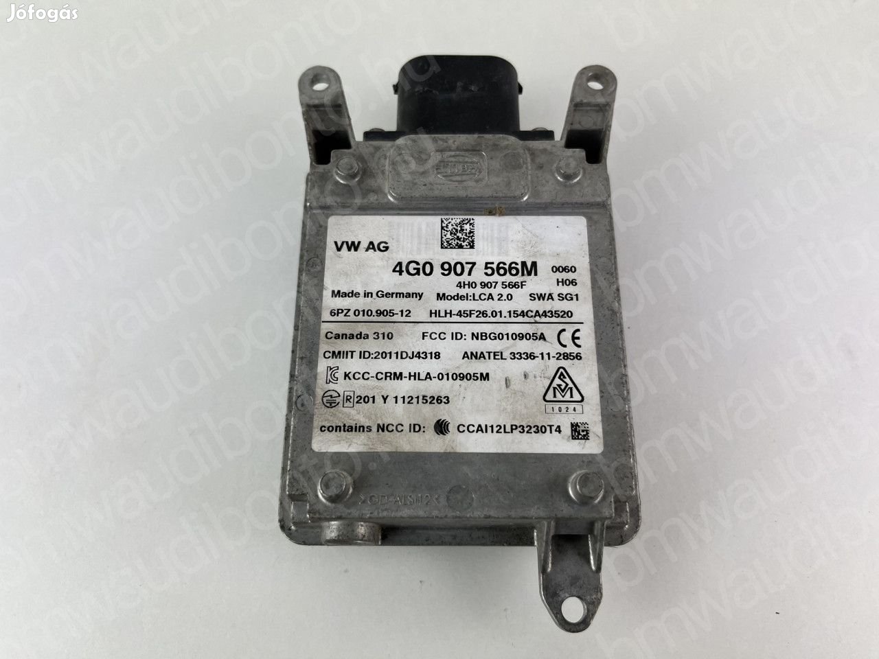 AUDI A6 C7 (4G2, 4GC) Holttér érzékelő (4G0907566M)