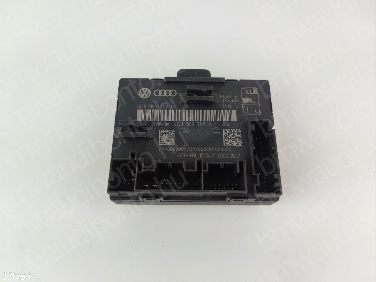 AUDI A6 C7 (4G2, 4GC) Jobb első ajtó vezérlőegység/modul (4G8959792C)