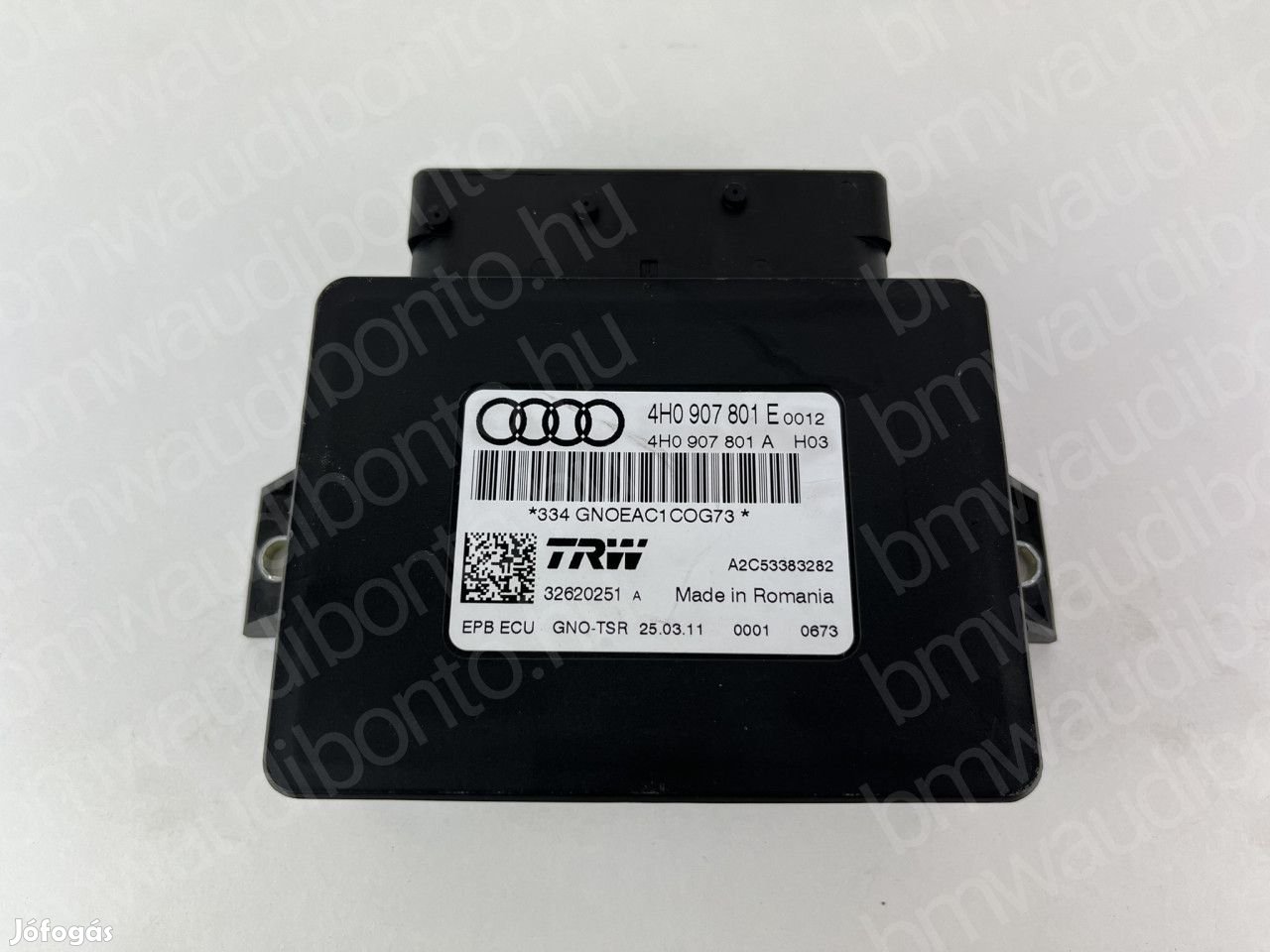 AUDI A6 C7 (4G2, 4GC) Kézifék vezérlő modul (4H0907801E, 4H0907801D)
