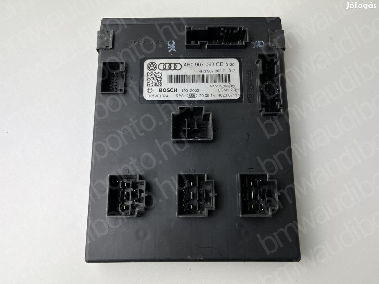 AUDI A6 C7 (4G2, 4GC) Komfort vezérlőegység/modul (4H0907063CE)