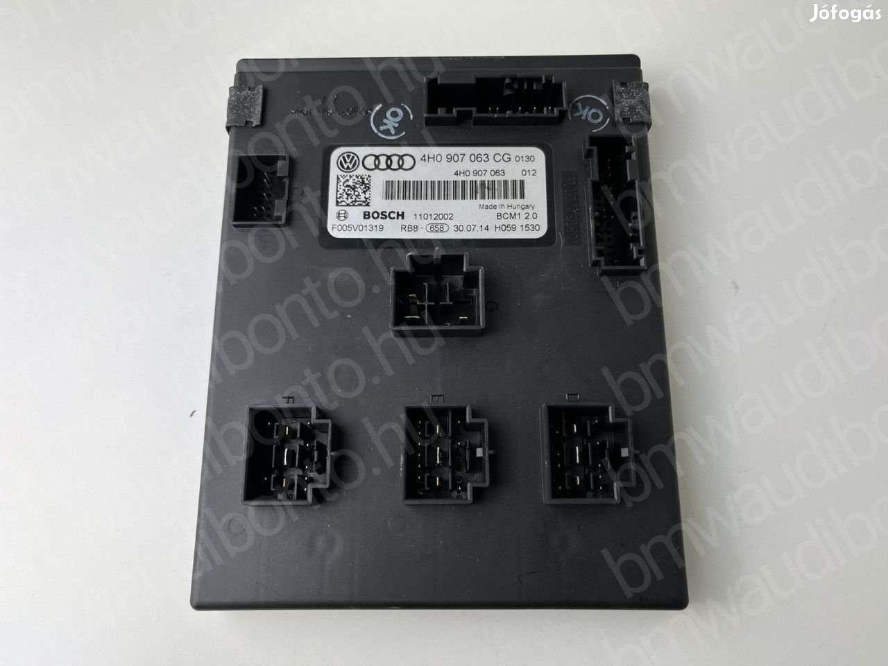 AUDI A6 C7 (4G2, 4GC) Komfort vezérlőegység/modul (4H0907063CG)