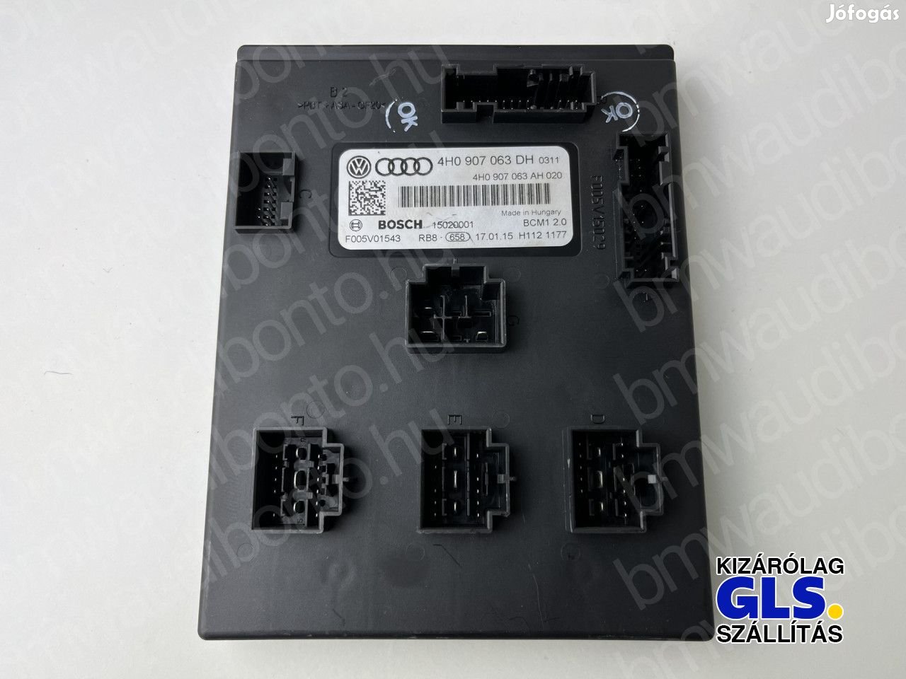 AUDI A6 C7 (4G2, 4GC) Komfort vezérlőegység/modul (4H0907063DH)