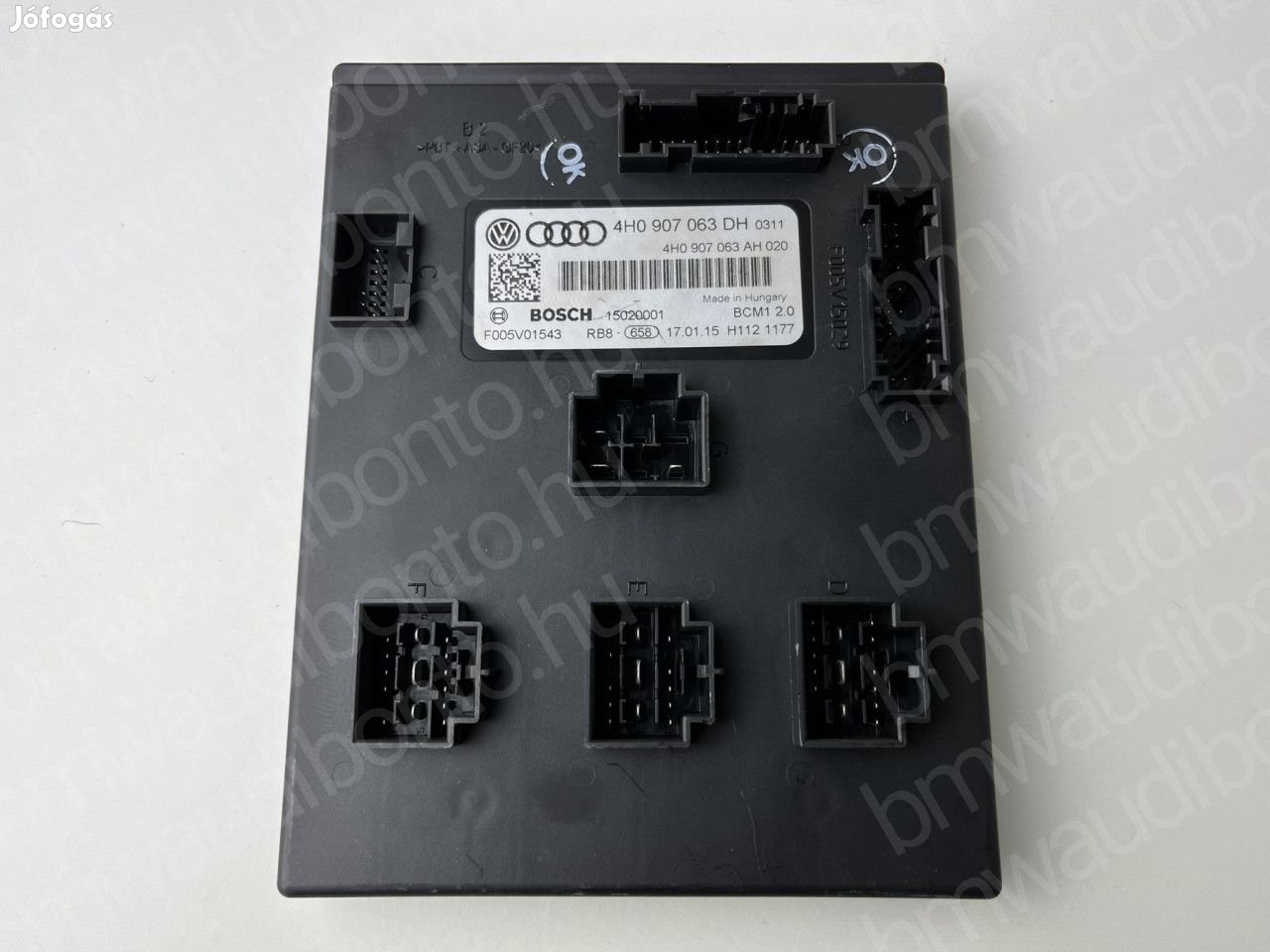 AUDI A6 C7 (4G2, 4GC) Komfort vezérlőegység/modul (4H0907063DH)