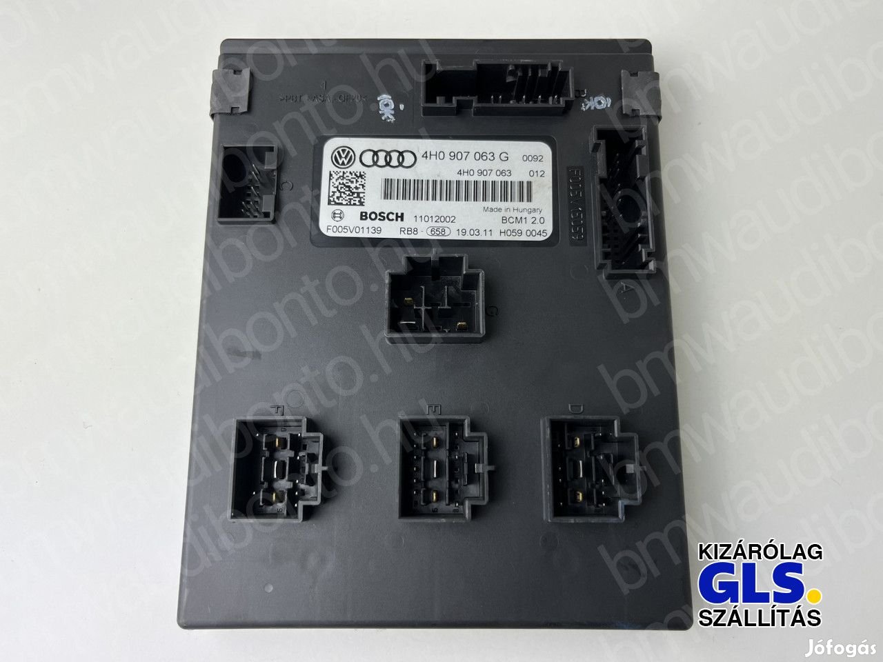 AUDI A6 C7 (4G2, 4GC) Komfort vezérlőegység/modul (4H0907063G)