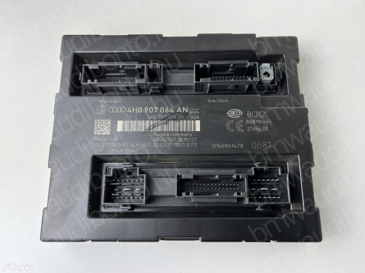 AUDI A6 C7 (4G2, 4GC) Komfort vezérlőegység/modul (4H0907064AN)