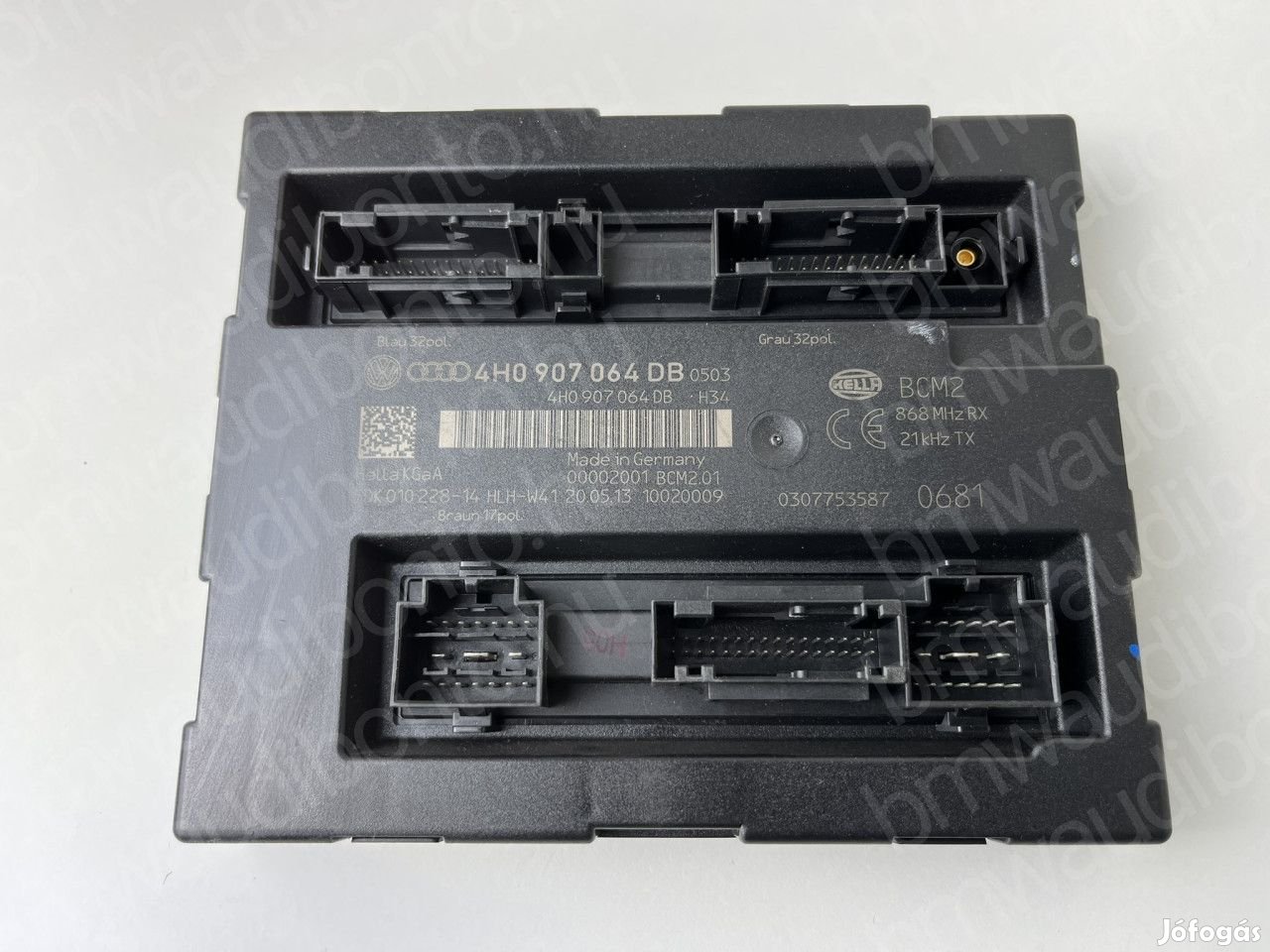 AUDI A6 C7 (4G2, 4GC) Komfort vezérlőegység/modul (4H0907064DB)