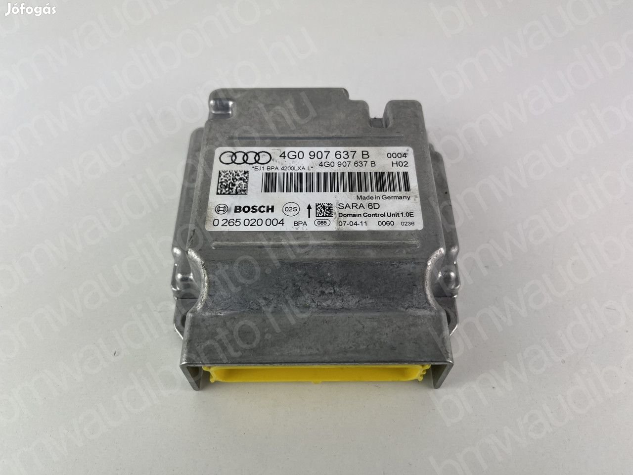 AUDI A6 C7 (4G2, 4GC) Légzsákvezérlő egység/modul (4G0907637B)