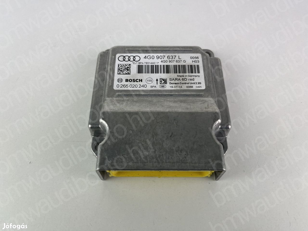 AUDI A6 C7 (4G2, 4GC) Légzsákvezérlő egység/modul (4G0907637L)