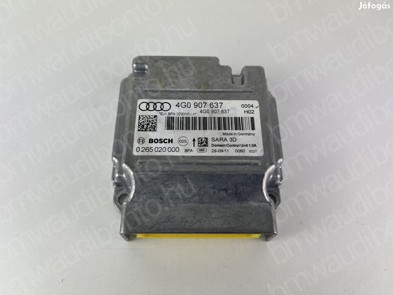 AUDI A6 C7 (4G2, 4GC) Légzsákvezérlő egység/modul (4G0907637)