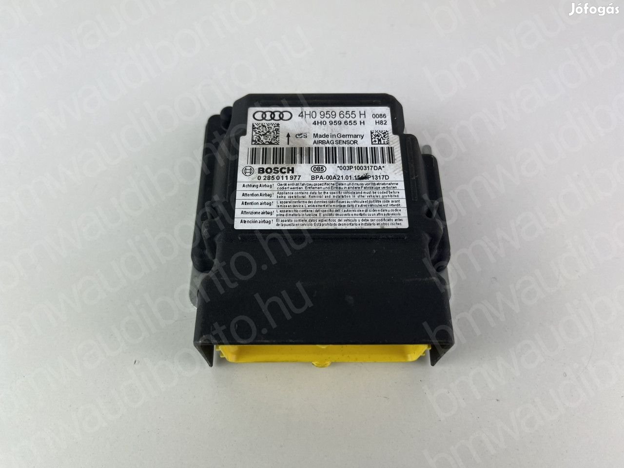 AUDI A6 C7 (4G2, 4GC) Légzsákvezérlő egység/modul (4H0959655H)