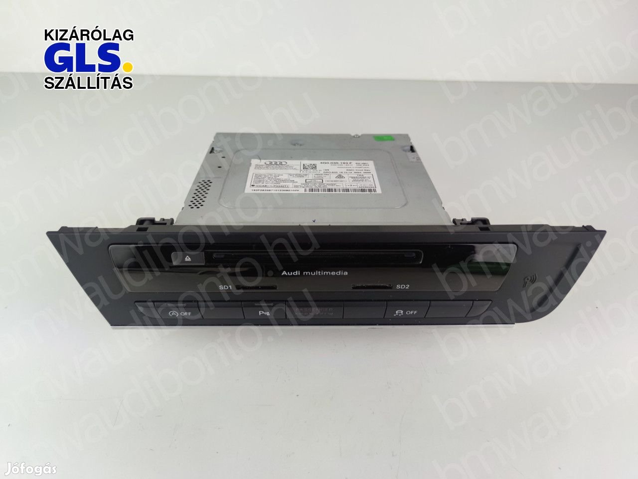 AUDI A6 C7 (4G2, 4GC) Navigációs fejegység (4G0035193F)