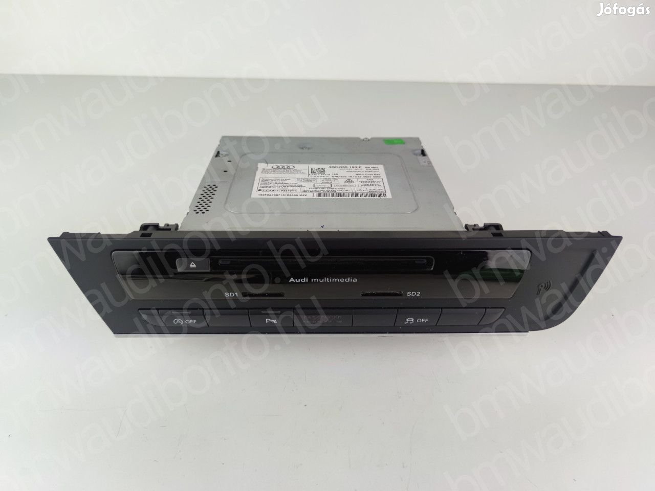 AUDI A6 C7 (4G2, 4GC) Navigációs fejegység (4G0035193F)