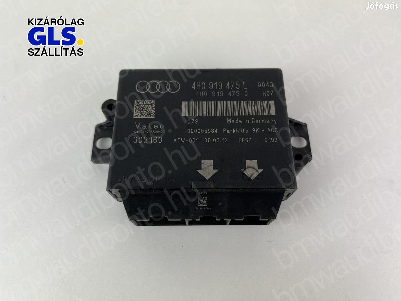 AUDI A6 C7 (4G2, 4GC) Tolatóradar vezérlőegység/modul (4H0919475L)