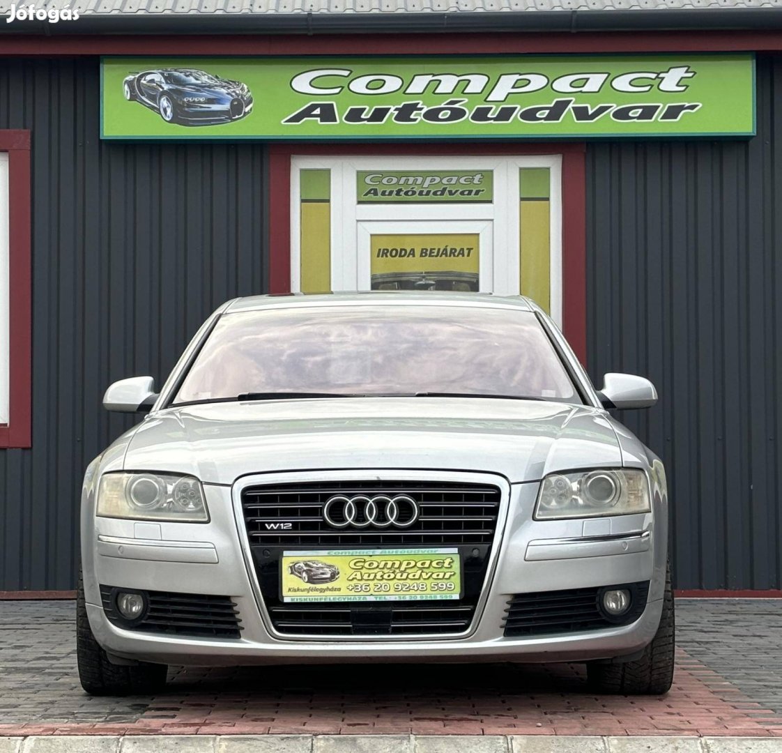 AUDI A8 quattro 6.0 W12 Tiptronic ic Lang Igazi...