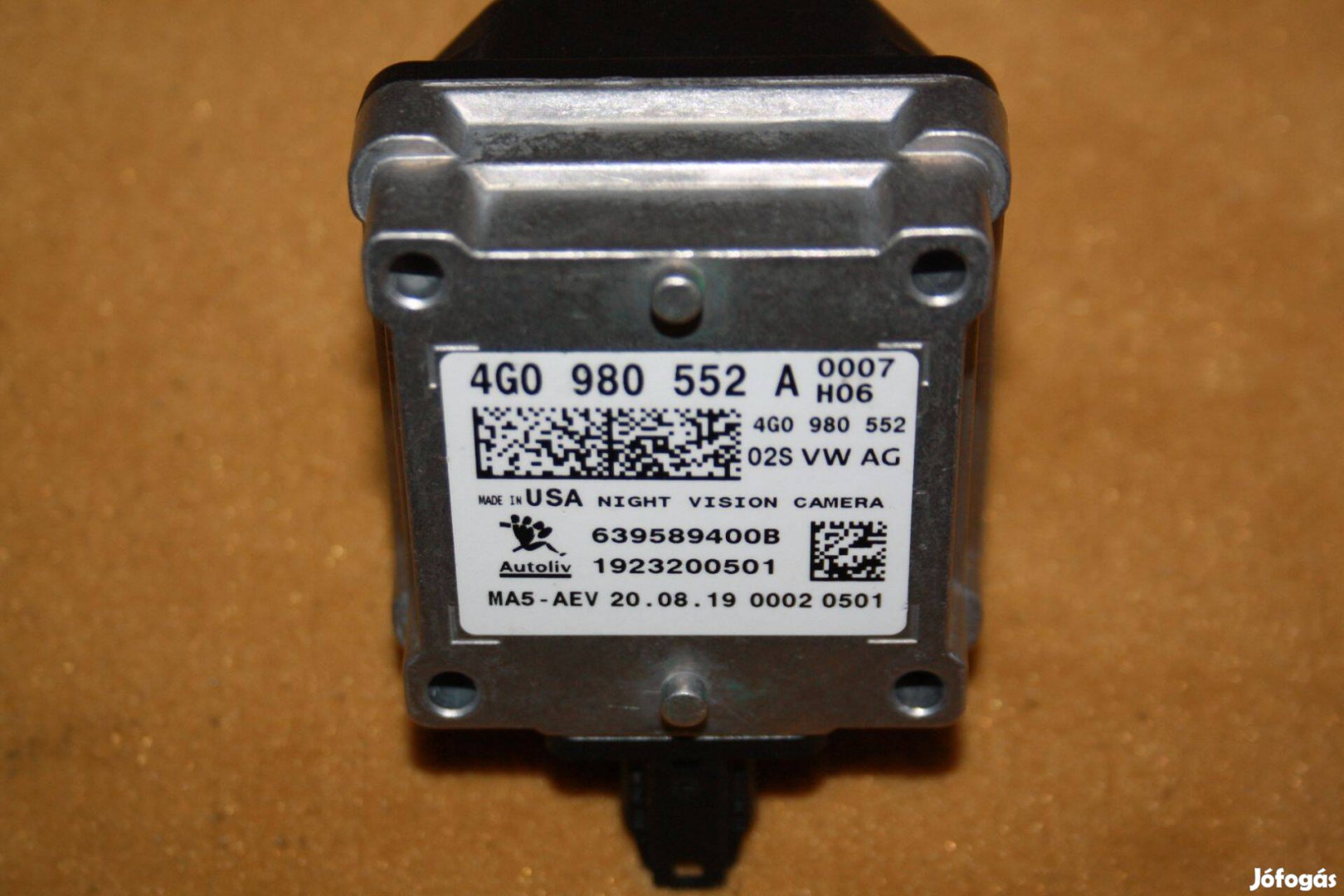 AUDI Éjjellátó Kamera Night Vision 4G0980552A