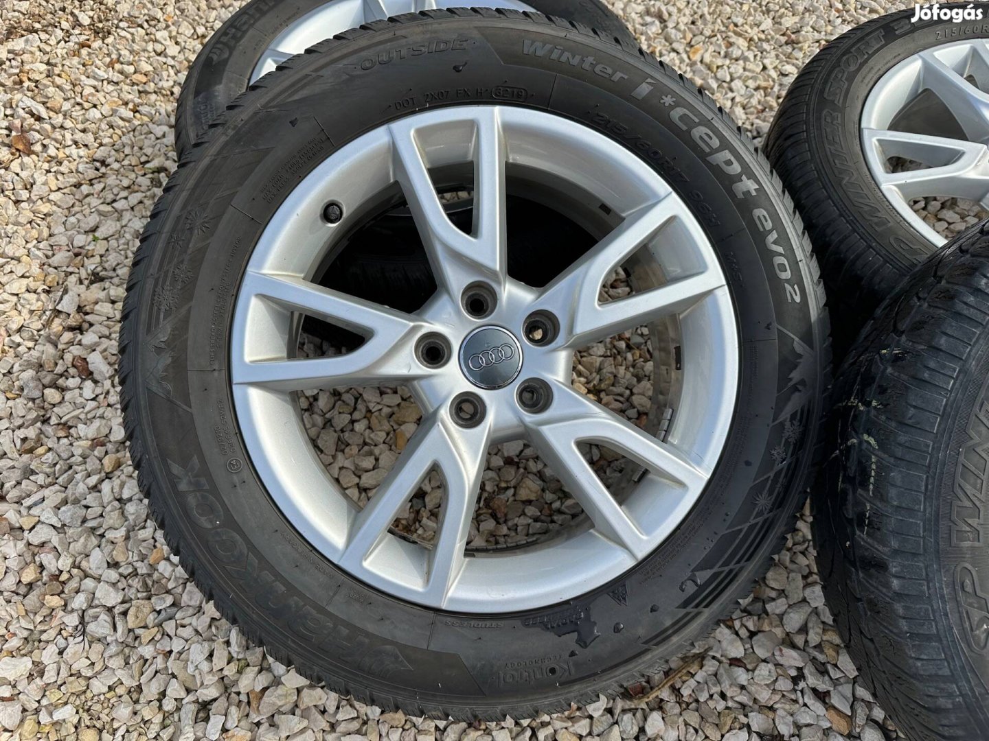 AUDI Gyári Alufelni - Téligumi - Q3-ról -