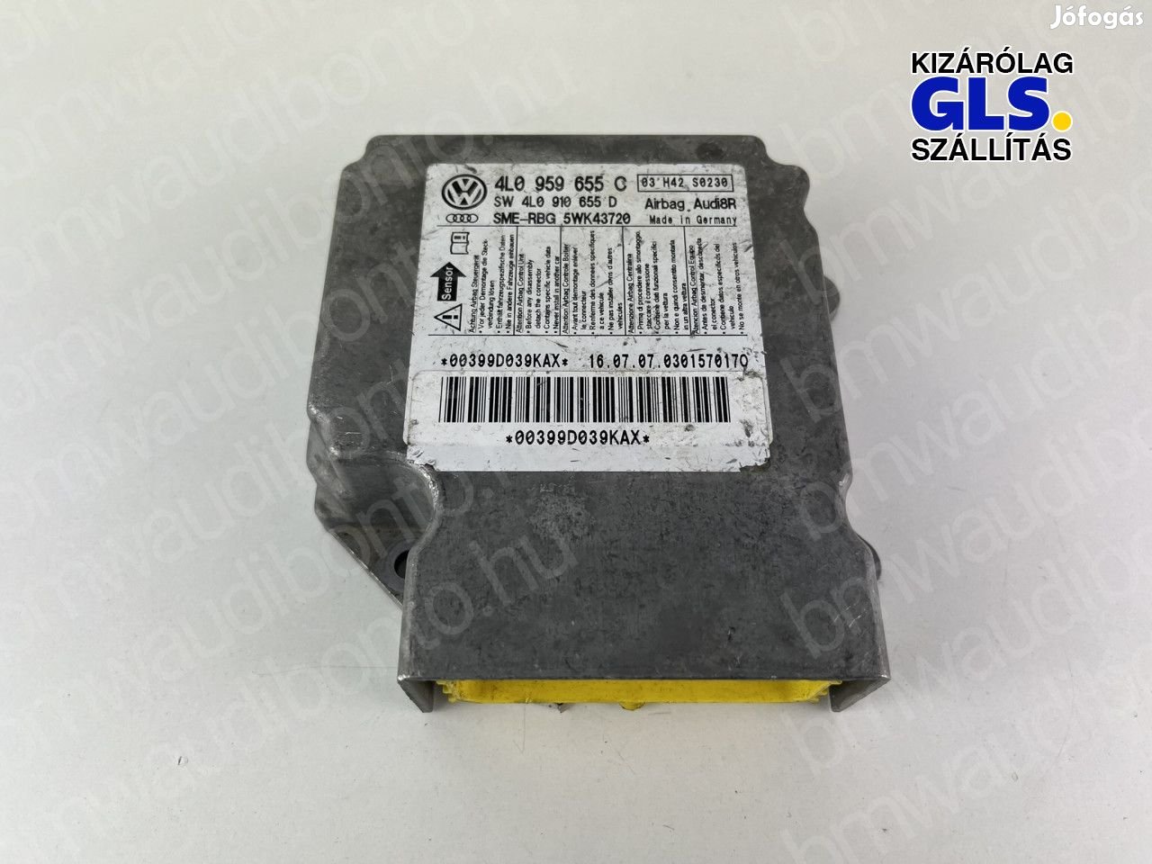 AUDI Q7 (4LB) Légzsákvezérlő egység/modul (4L0959655C)