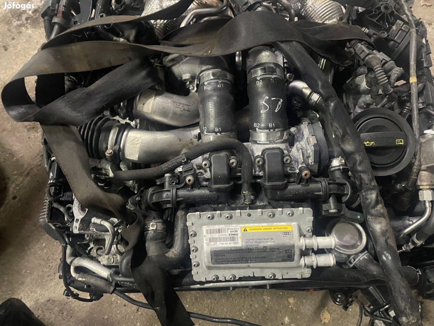 AUDI S6 S7 4.0 V8 TFSI motor Ctge-kódu 2014-es