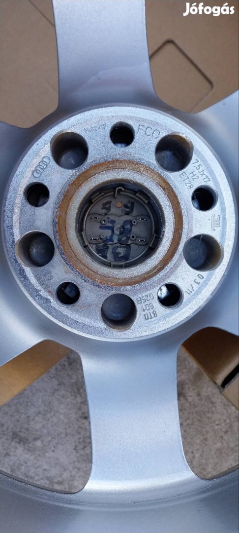 AUDI gyári alufelni 1 garnitúra eladó