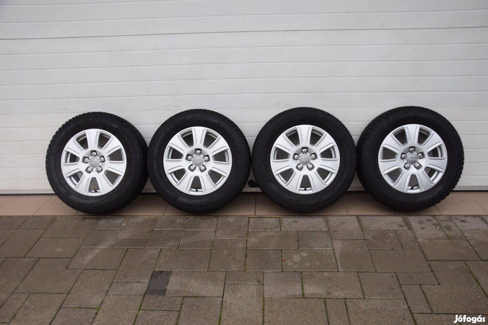 AUDI gyári télikerék, alufelni szett 215/65 16 téli gumi, VW , Skoda