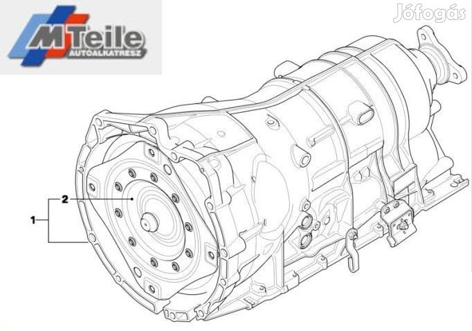 AUTOMATA VÁLTÓ BMW X5 E70 LCI 35DX 6HP26Z