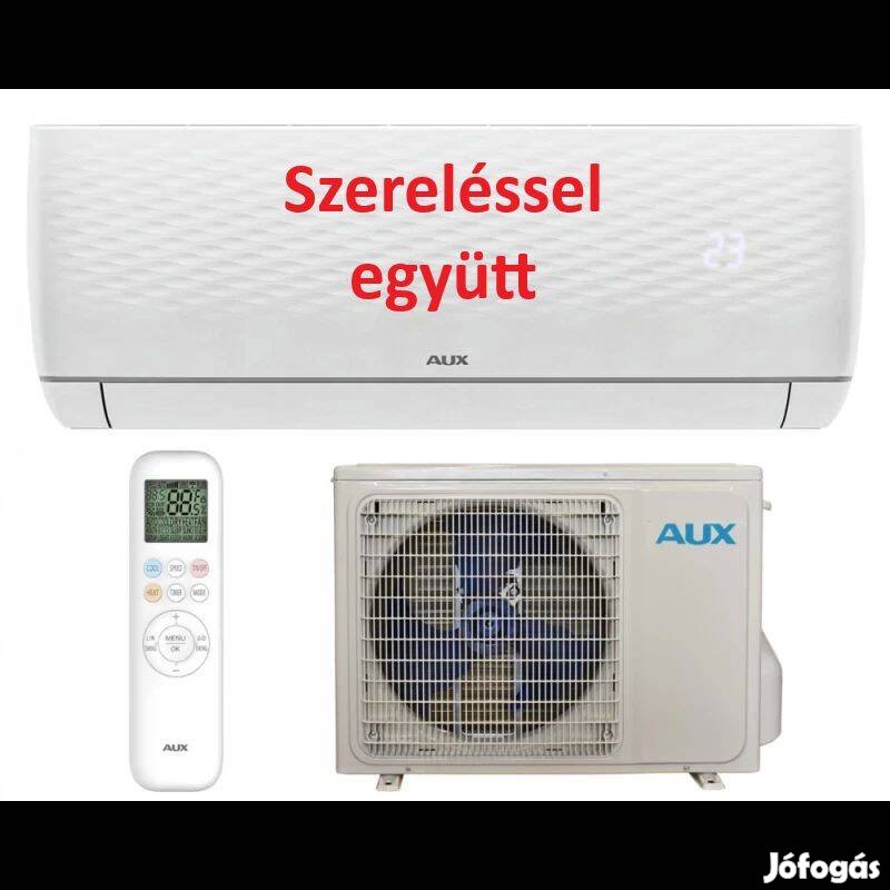 AUX DELTA 2 | 3,5 kW klíma szereléssel együtt | csepptálcafűtés