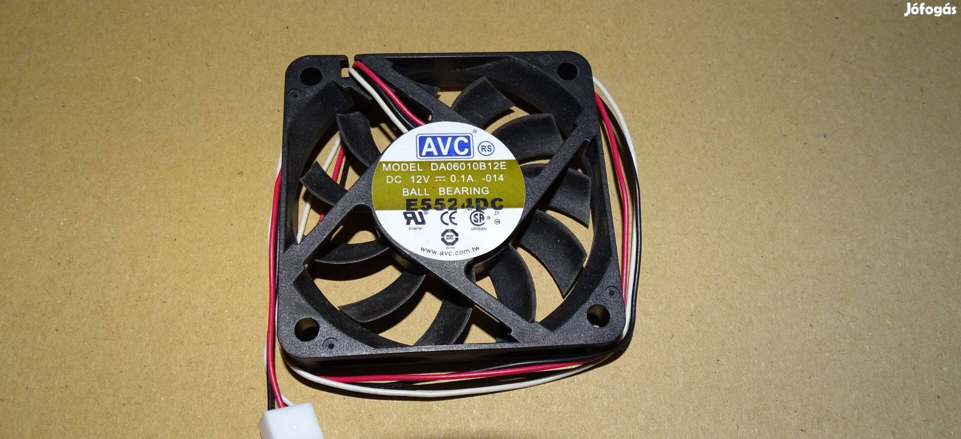 AVC 60x60x10mm ventilátor 12VDC