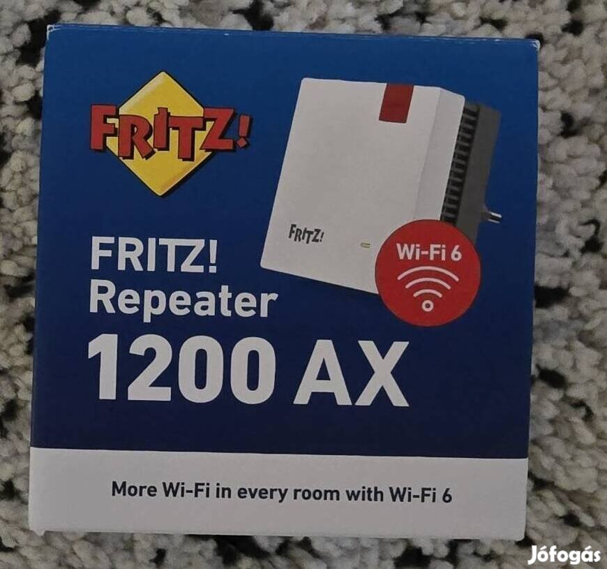 AVM Fritz wifi 6 jelerősítő hatótávnövelő